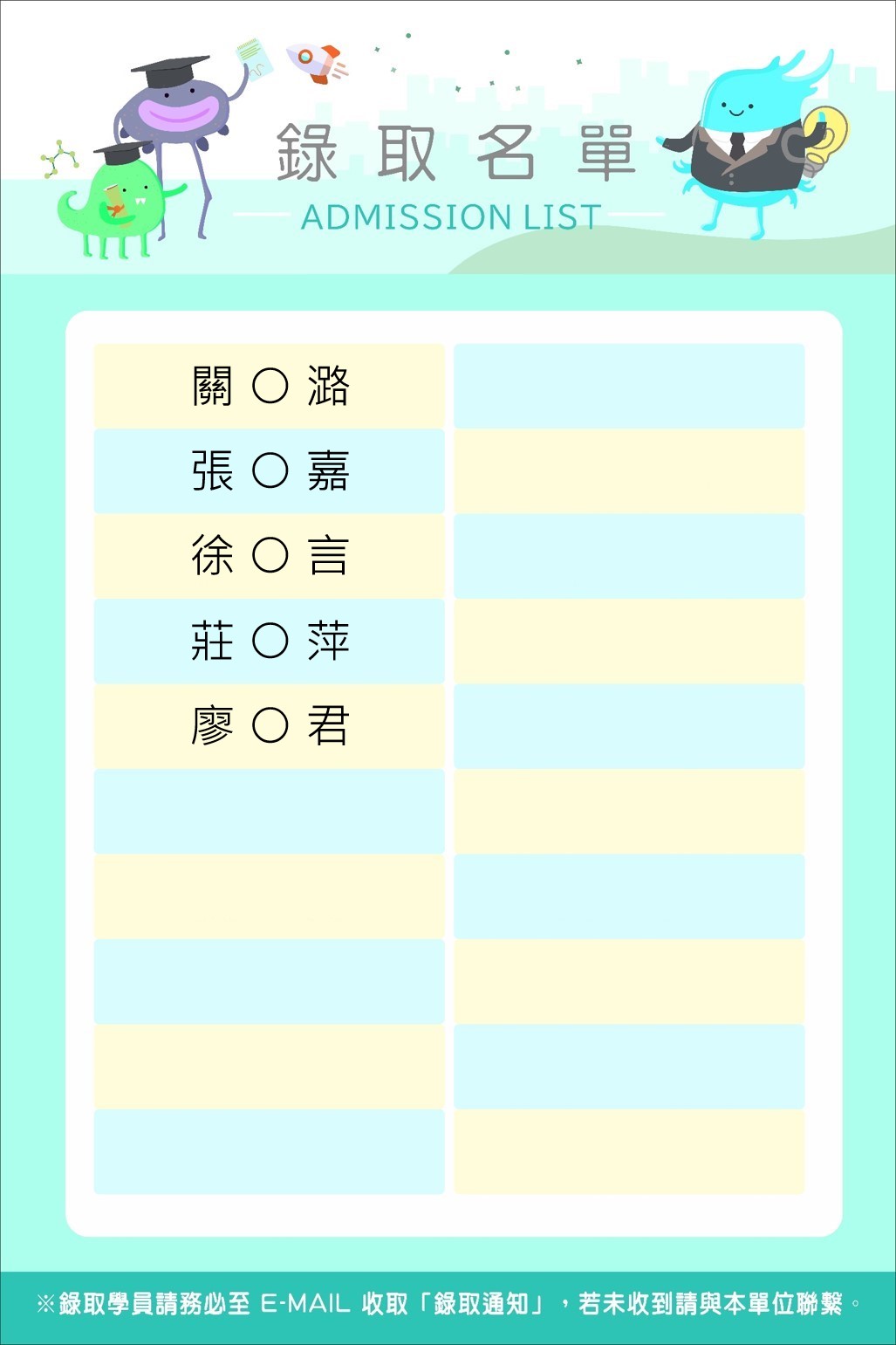 114 1notion數位專案管理工作坊錄取名單圖2